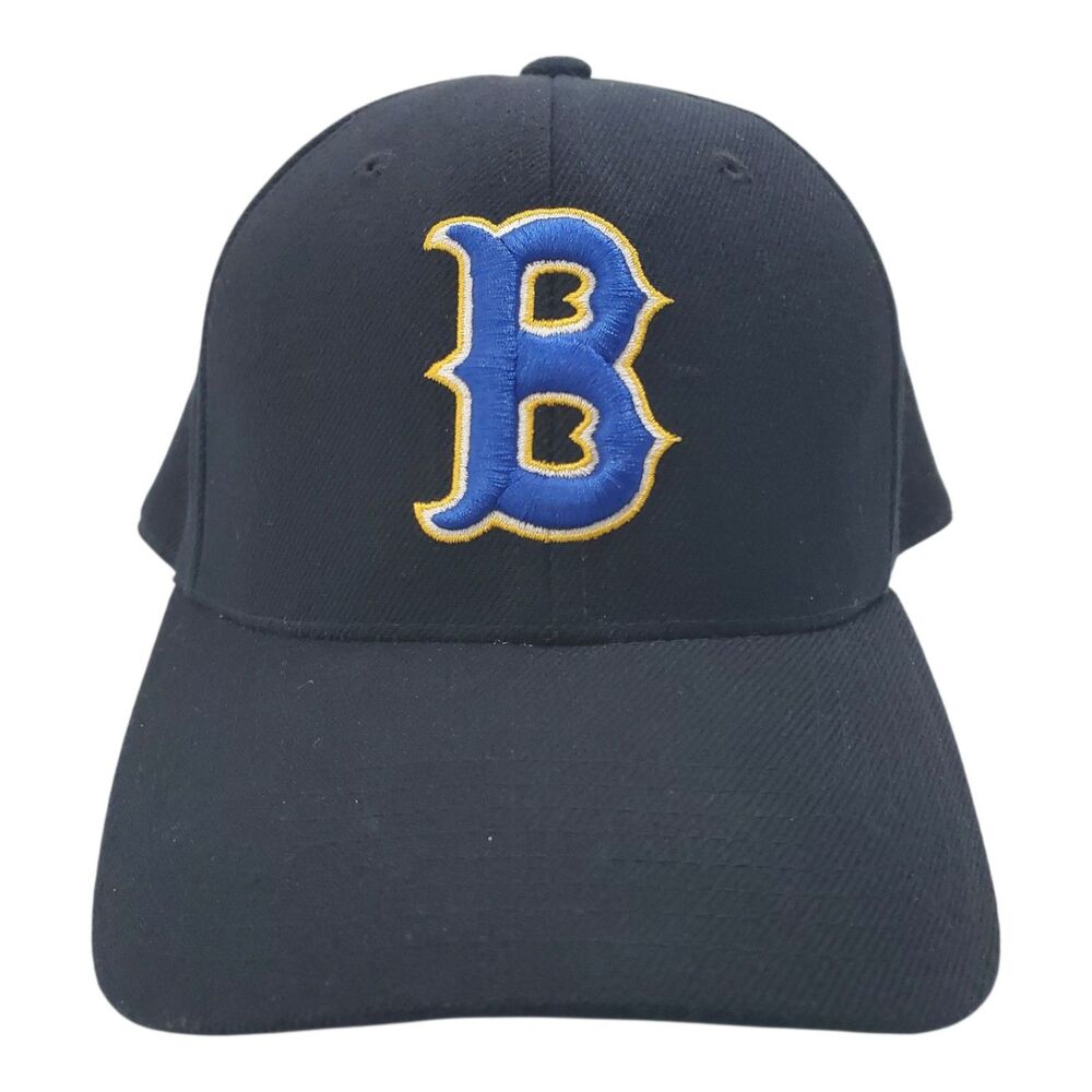 UCLA BRUINS Hat Cap Adult Size 7 Black Blue Fitted COLOSSEUM College Football